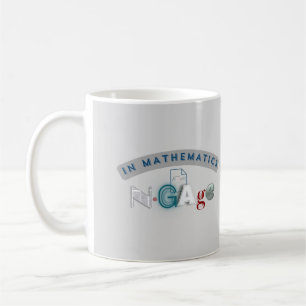 In Mathematik: Formeln Gelassen, die die Entdeckun Kaffeetasse