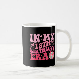 In Meinem 18. Geburtstagszeitalter Mädchen Junge 1 Kaffeetasse