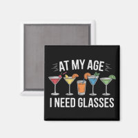 In meinem Alter brauche ich eine Brille Lustiger W