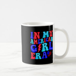 In meinem amerikanischen Mädchen Zeitalter Retro 4 Kaffeetasse