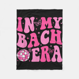 In meinem Bach Era Bridesmaid Bride Squad Disco Ba Fleecedecke