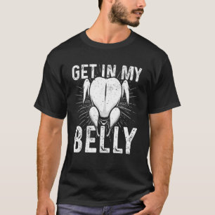 In meinem Bauch Türkei Gegenwart Rentier Snowman H T-Shirt