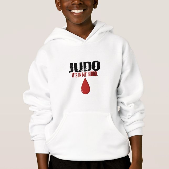 In meinem Blut JUDO Hoodie (Vorderseite)
