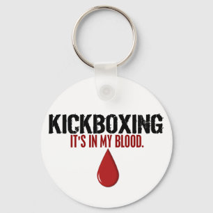 In meinem Blut KICKBOXING Schlüsselanhänger
