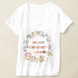 In meinem Crochet-Zeitalter Shirt "Crafter Mama Ge
