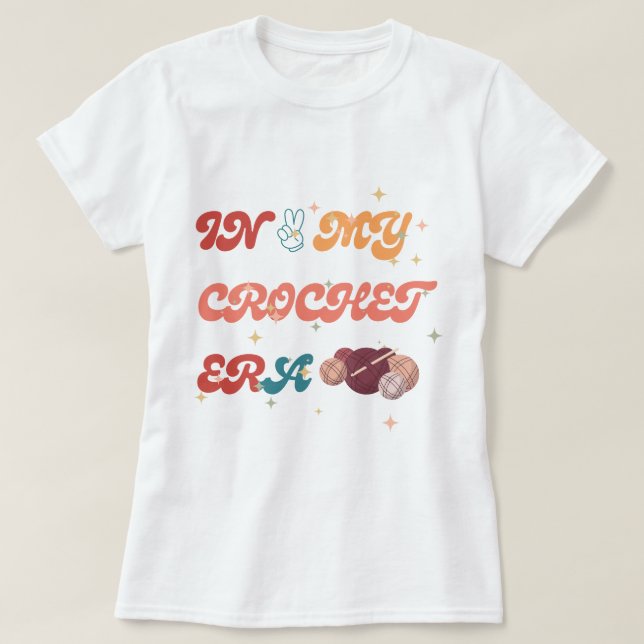 In meinem Crochet-Zeitalter Shirt "Crafter Mama Ge (Design vorne)