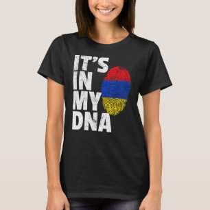 In meinem DNA-armenischen Armenien-Flaggenstaat T-Shirt