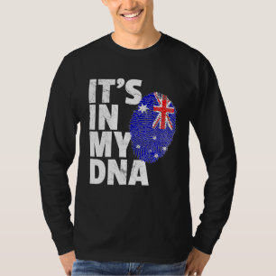 In meinem DNA-Australien Flaggenstaat stolze Natio T-Shirt