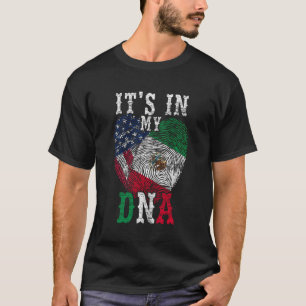 In meinem DNA Fingerprint Mexiko zu Weihnachten T-Shirt