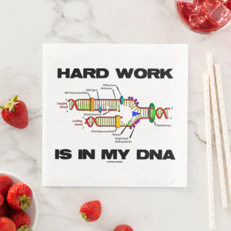 In meinem DNA-Replikations-Geek-Spaß ist harte Arb Serviette