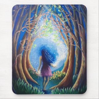 In meinem Element Mousepad - ursprüngliche Malerei