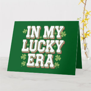 In meinem glücklichen Zeitalter Saint Patrick's Da Karte