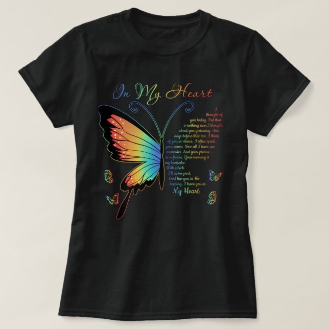 In meinem Herzdesign T-Shirt (Design vorne)