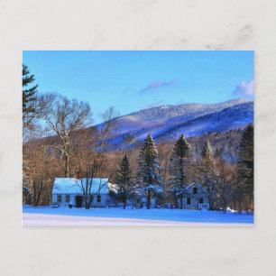 In meinem Hinterhof New England Postcard Postkarte