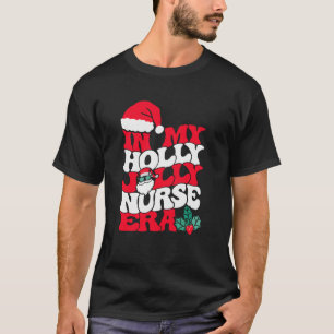 In meinem Holly Xmas Jolly Nurse Era Retro Weihnac T-Shirt