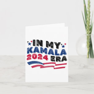 In meinem Kamala-2024-Ära-Design für politische Un Karte