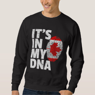 In meinem kanadischen Dna-Kanada-Flaggenpreis Nati Sweatshirt