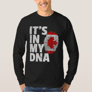 In meinem kanadischen Dna-Kanada-Flaggenpreis Nati T-Shirt