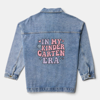 In meinem Kindergarten ist die Designjacke Jeansjacke