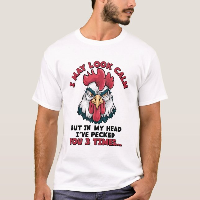 In meinem Kopf habe ich dich dreimal gepest T-Shirt (Vorderseite)