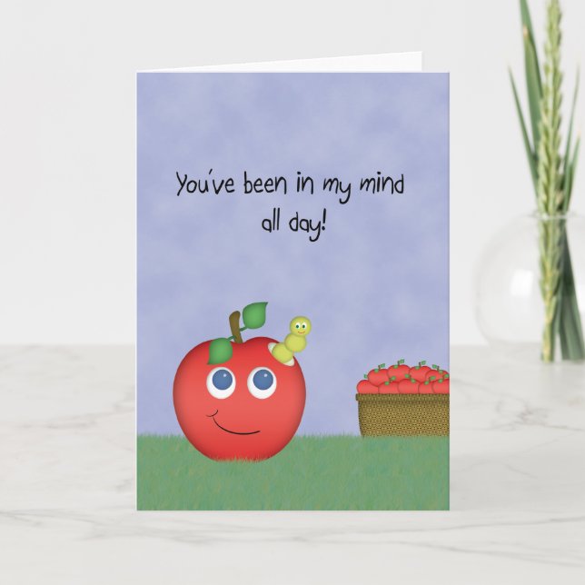 In meinem Kopf Karte (Vorderseite)