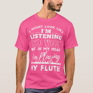 In meinem Kopf spiele ich die Flutschenkel-Musiker T-Shirt