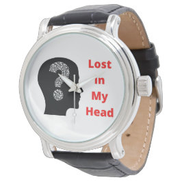 In meinem Kopf verloren eWatch Armbanduhr