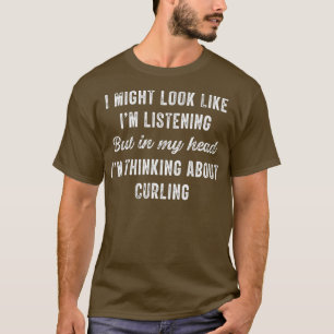 In meinem Kopf zu kurbeln, denke ich über lustig T-Shirt