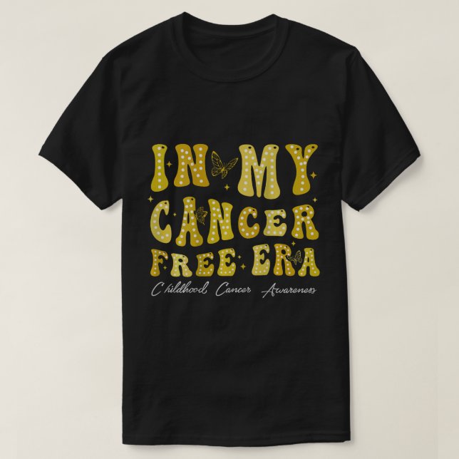 In meinem krebsfreien Zeitalter Krebs Bewusstsein  T-Shirt (Design vorne)