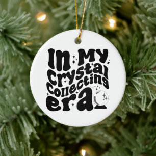 In meinem Kristallsammelalter Ära Groovy Retro Fun Keramik Ornament
