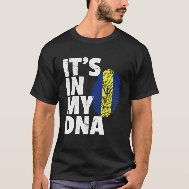 In meinem Land, in dem ich das Barbados-Flag habe, T-Shirt (Vorderseite)