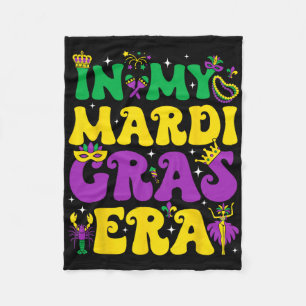 In meinem Mardi Gras Era Festival Retro Karneval F Fleecedecke