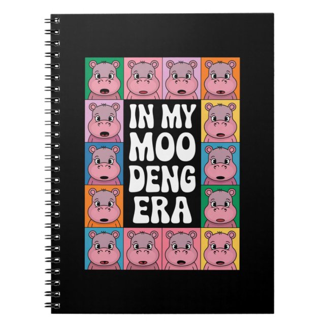 In meinem Moo Deng Era Moo Deng Hippo Lover Notizblock (Vorderseite)