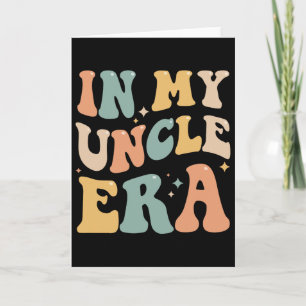 In Meinem Onkel Zeitalter Liebhaber Groovy Retro P Karte