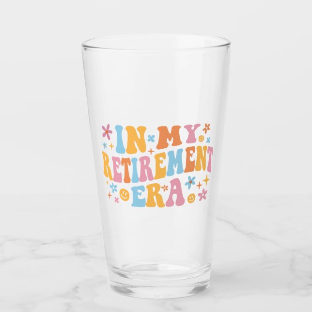 In meinem Rentenalter I Glas (Vorderseite)