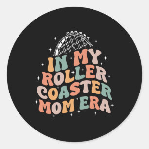 In meinem Roller Untersetzer Mama Ära Mütter Tag Runder Aufkleber
