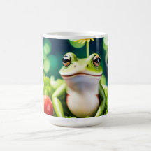 In meinem Salat ist ein Frosch