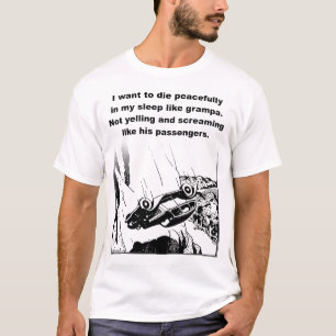 In meinem schlafenden Spaß mit einem lustigen Shir T-Shirt