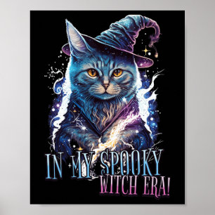 In meinem Spooky Hexenmeisterchen Halloween Cat-Ko Poster