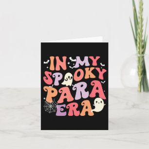 In meinem Spooky Para Era Halloween Retro Groovy G Karte