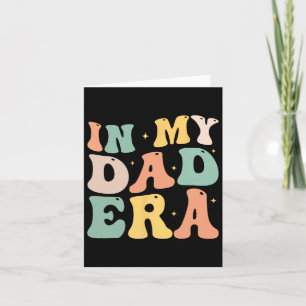 In meinem Vater Era Lover Groovy Retro Daddy Vathe Karte