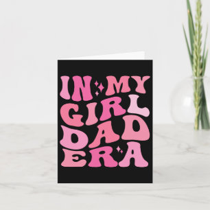 In meinem Vater Zeitalter Shirt Retro Girl Papa Va Karte