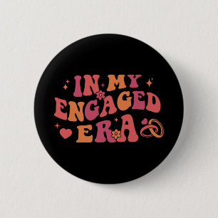 In meinem Verlobten Zeitalter Retro Bridge Jungges Button