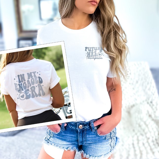 In meinem Verlobten Zeitalter Verlobung Geschenk v T-Shirt (Von Creator hochgeladen)