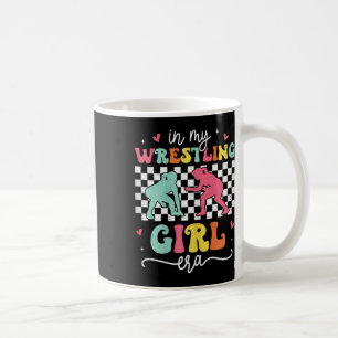 In meinem Wrestling Girl Era Groovy Retro Proud Wr Kaffeetasse