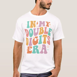 In meinem zweistelligen Zeitalter Retro Groovy 10. T-Shirt