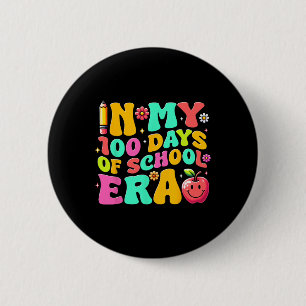 In meinen 100 Tagen Schulalter Lehrer Kinder 100 T Button