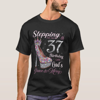 In meinen 37. Geburtstag mit Gottes Gnade & T-Shirt