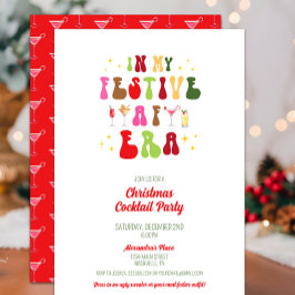 In meiner AF-Ära Weihnachts-Cocktail-Party Einladung