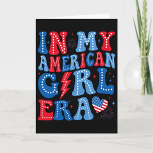 In meiner American Girl-Ära Retro 4. Juli Groovy P Karte